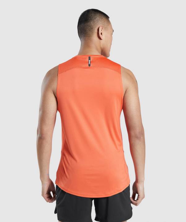 Panske Tielko Gymshark Speed Evolve Oranžové | CS7569240